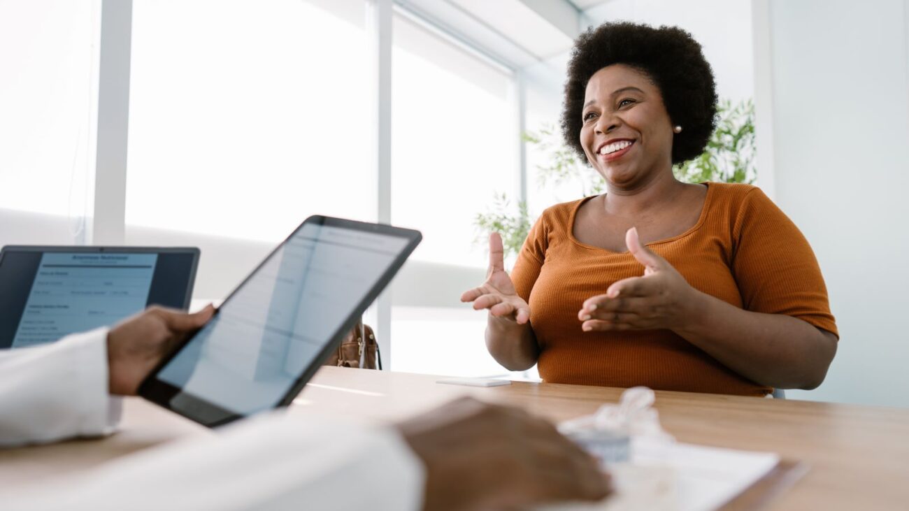 A professional display of weight management supplements and a stethoscope to explain what is orlistat