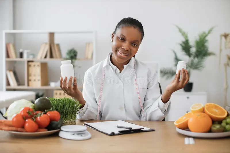 Busy professional using Orlistat 120 mg dosage guide for weight management