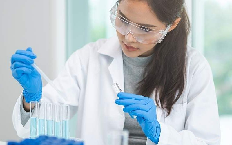 High quality peptides UK products in a professional wellness laboratory setting