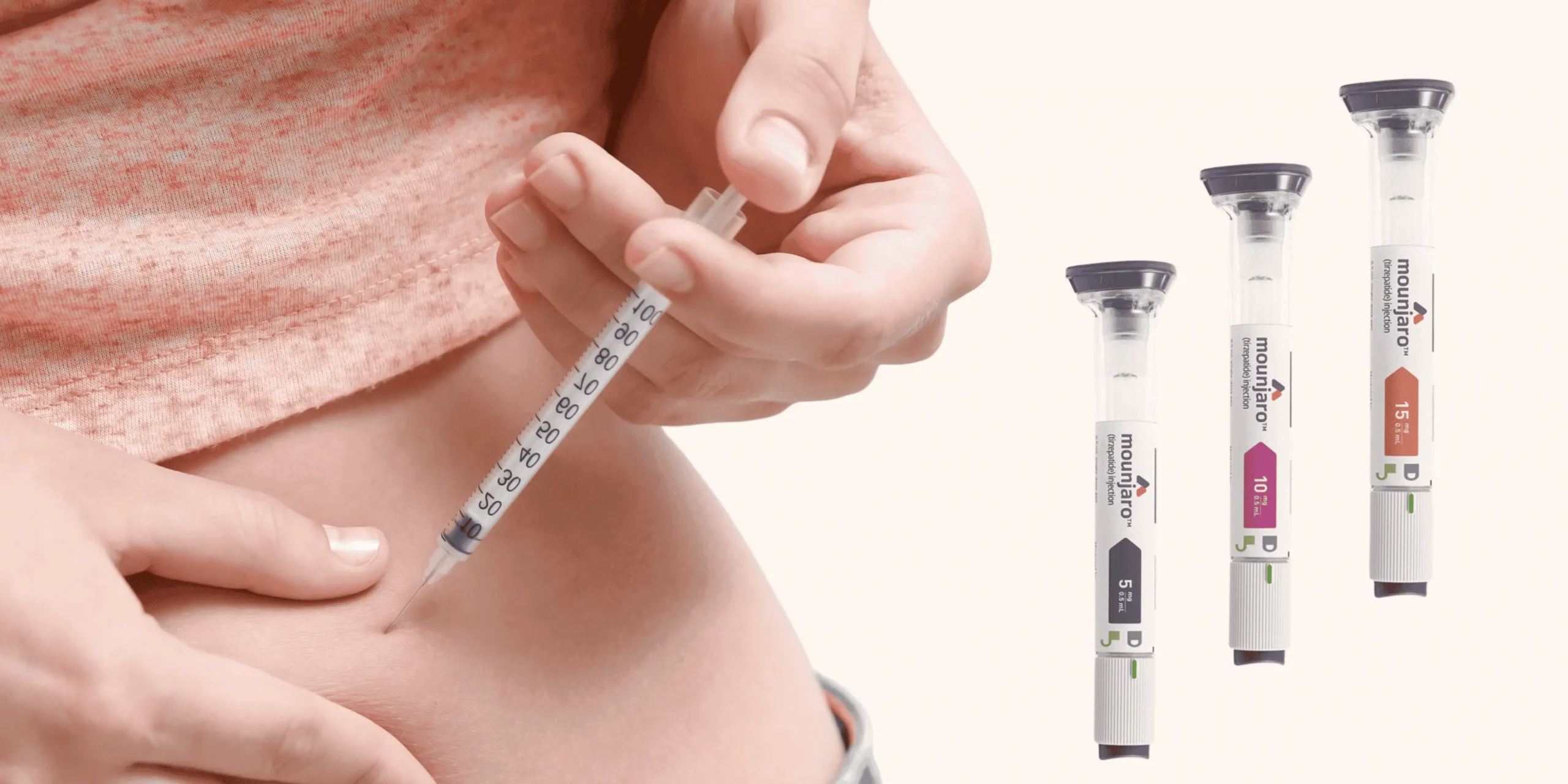 A professional medical professional showing a Mounjaro injection pen to a patient to explain the mounjaro cost and treatment plan