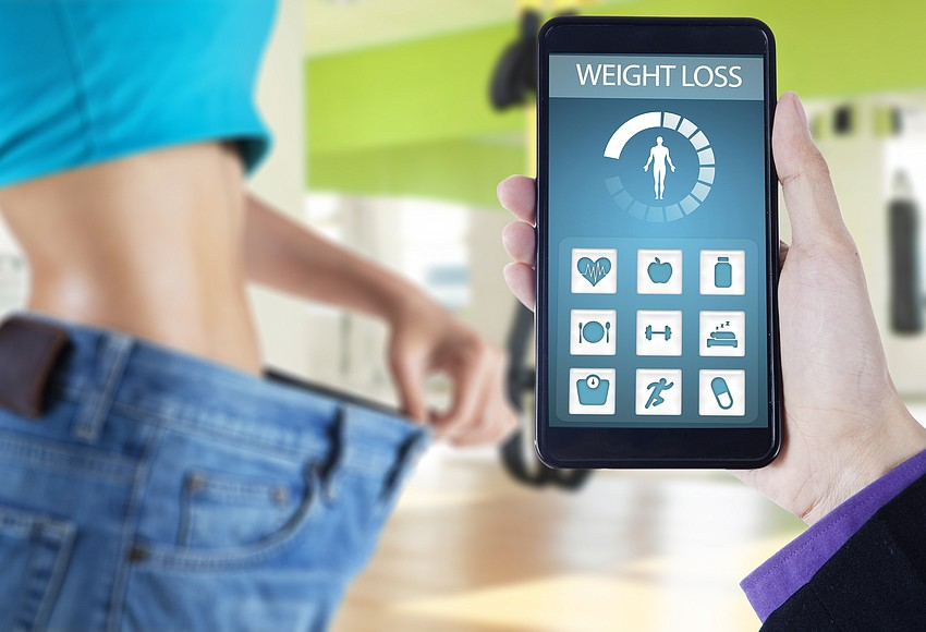 Customer performing a secure peptide order for retatrutide peptide on a mobile device