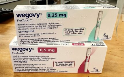 wegovy bundle - 2 months starter packs( 0.25mg and 0.5mg )